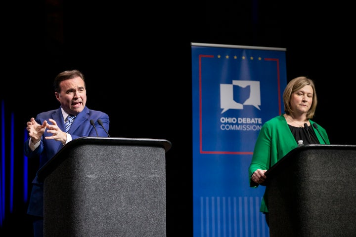 Former Dayton Mayor Nan Whaley is locked successful a choky contention with ex-Cincinnati Mayor John Cranley to triumph the Democrat's information for politician of Ohio.
