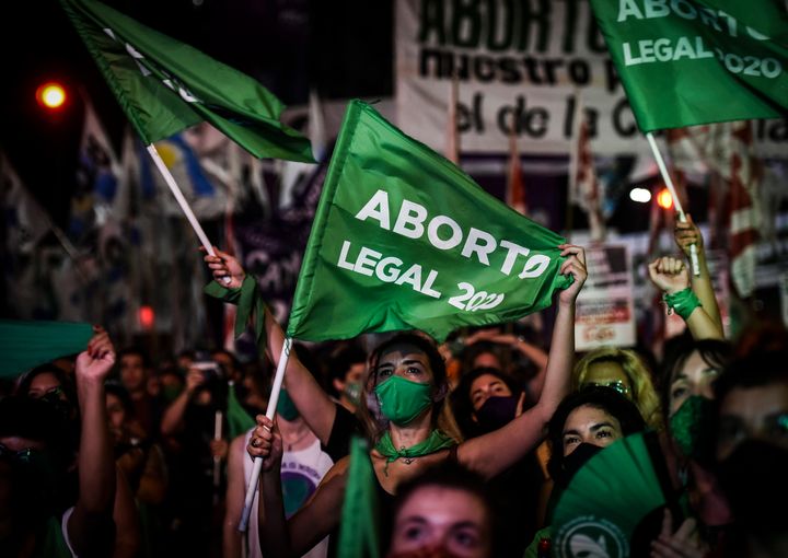 Argentina legalized abortion in 2020. 