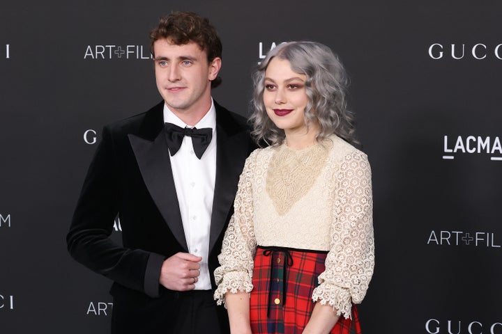 Paul Mescal (left) and Phoebe Bridgers.