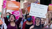 Protests Erupt Nationwide To Support Abortion Rights After SCOTUS Draft Leak
