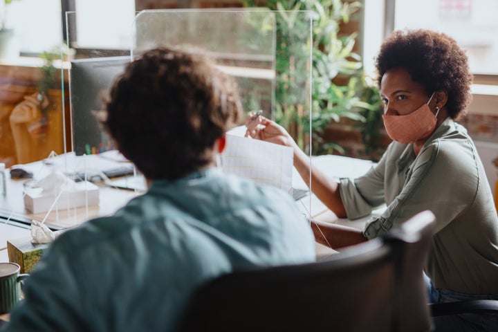 If you want to respond when someone remarks on your mask-wearing, you can practice what you might say in a heated scenario.