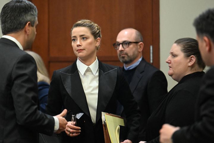 Amber Heard heard grounds   connected  her behalf from a scientist  connected  Tuesday.
