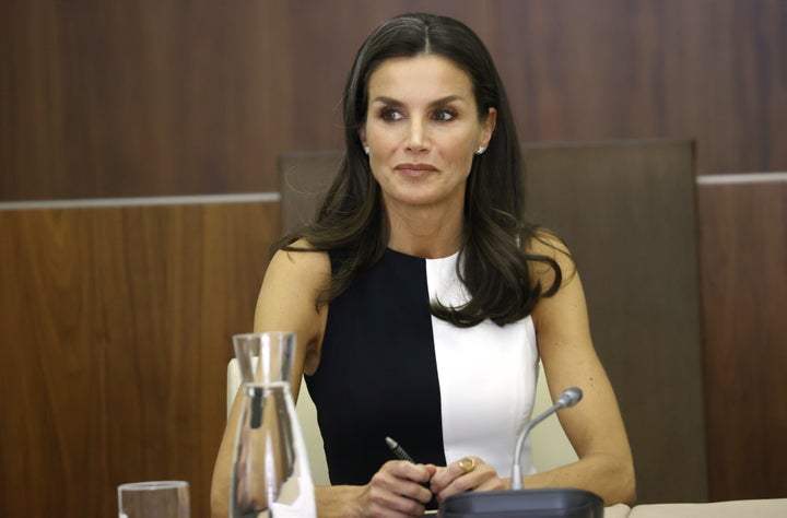 La reina Letizia, este miércoles.