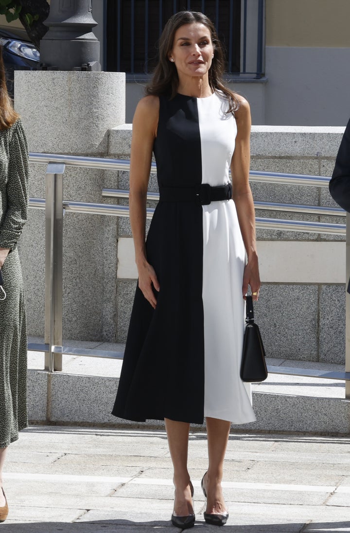 El vestido de Mango de la reina.