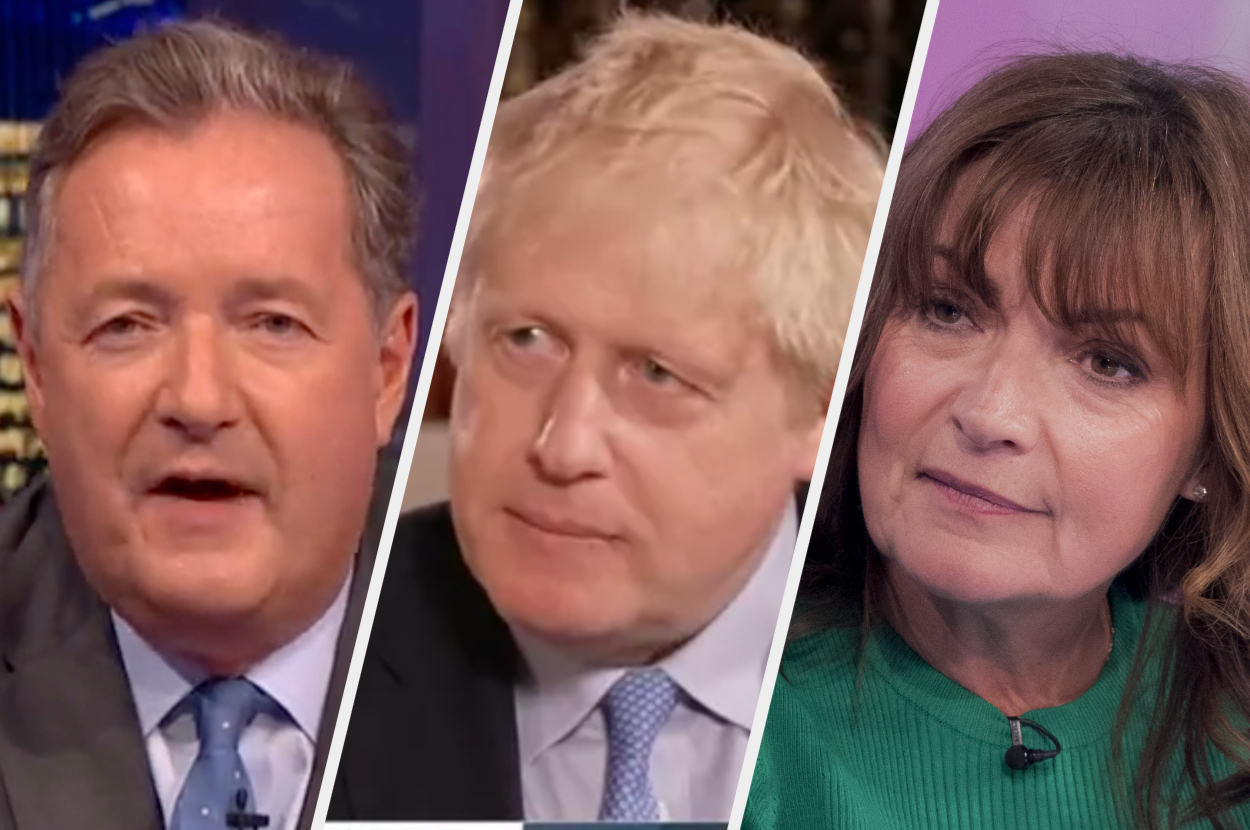 Piers Morgan Says It's 'Over' For Boris Johnson After Lorraine Kelly ...