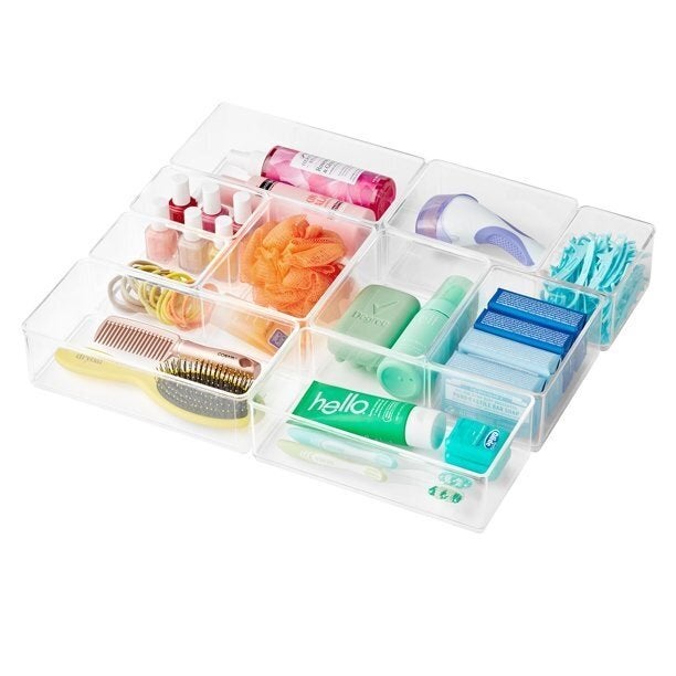 The Home Edit 11 Piece Pantry Edit, Clear Plastic Modular Storage System