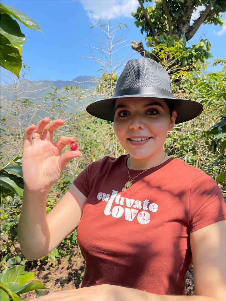 Lupita Sanchez works closely with all-women coffee producers in Bella Vista, Mexico, who grow, hand-pick and roast their own coffee beans.