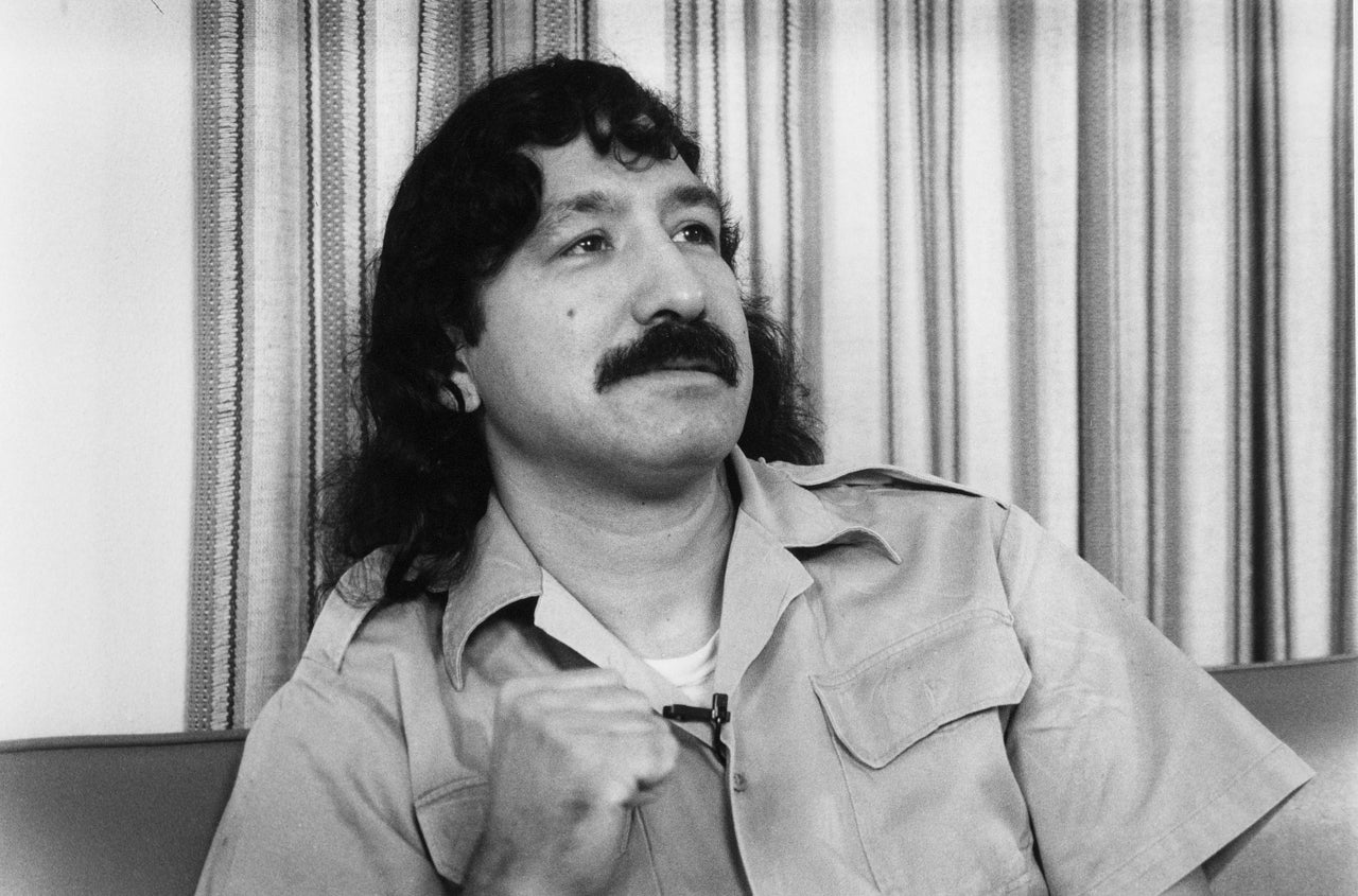 Peltier in Coleman Federal Prison in 1993.