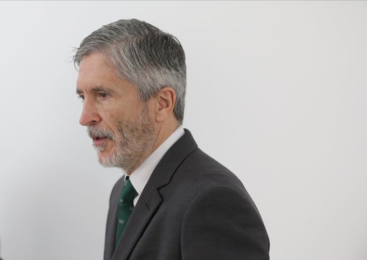 El ministro de Interior, Fernando Grande-Marlaska, en una foto de archivo.