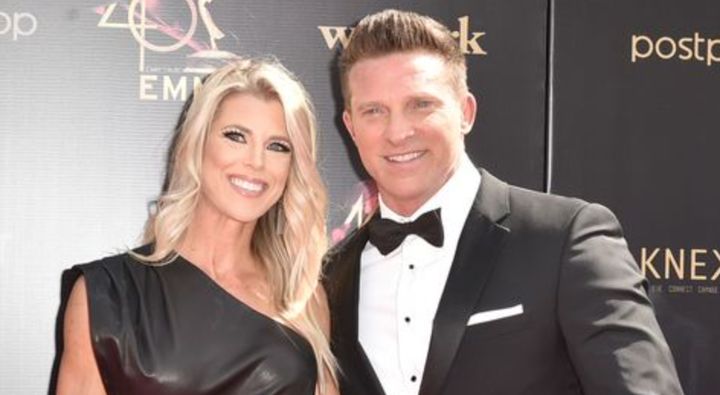 Steve Burton and Sheree Burton, pictured in 2019, are separated, the actor announced.