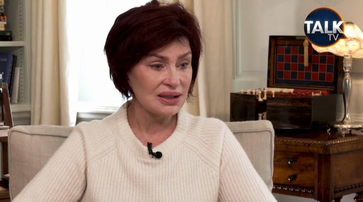 Sharon Osbourne flew back to the US to be with Ozzy last week