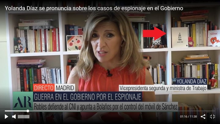 Yolanda Díaz, en 'El Programa de Ana Rosa'.
