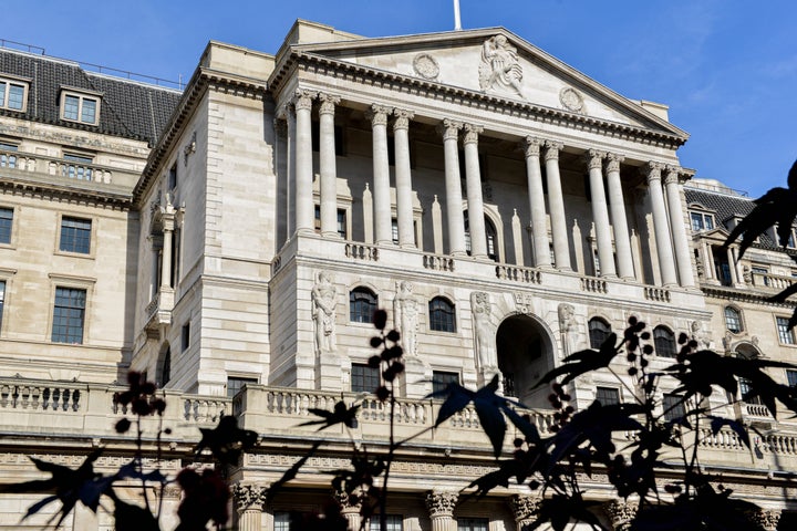 El Banco de Inglaterra.