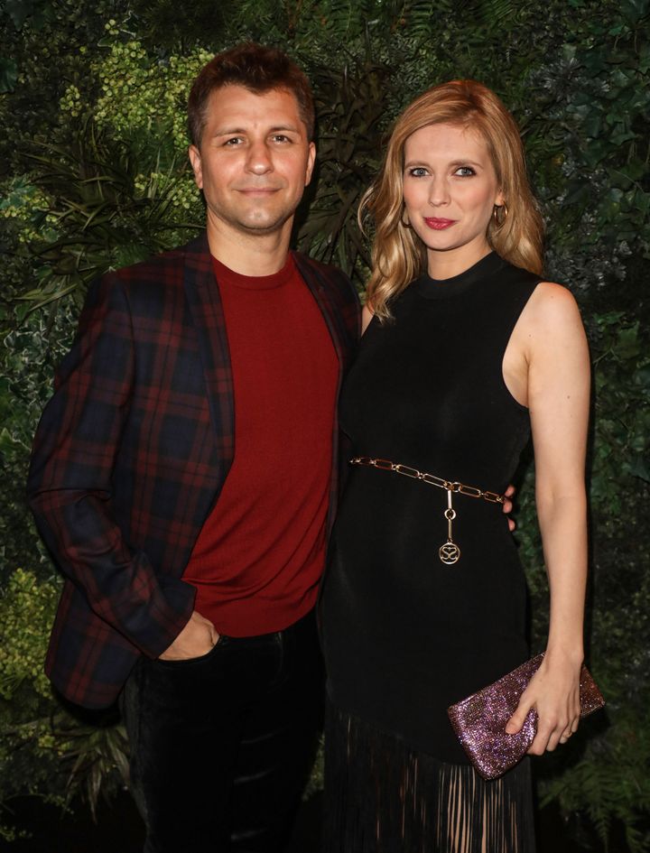 Rachel with her husband Pasha Kovalev 