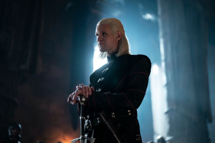 Matt Smith as Prince Daemon Targaryen in House Of The Dragon.