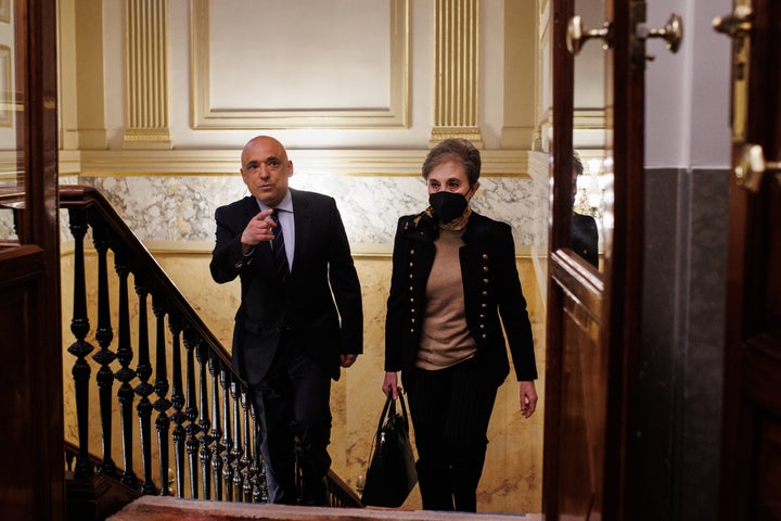 Rafael Simancas y Paz Esteban