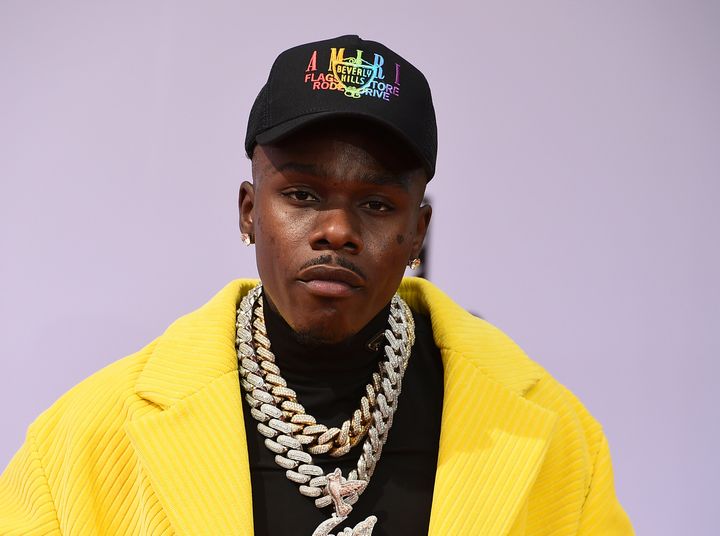 DaBaby at the BET Awards on June 27, 2021, in Los Angeles. 