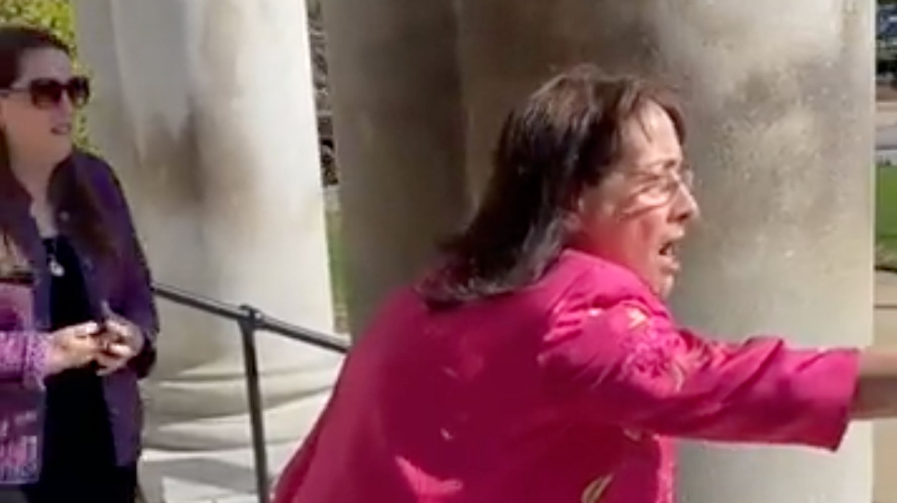 GOP State Rep. Filmed Repeatedly Screaming 'Murderers' At Pro-Choice Activists