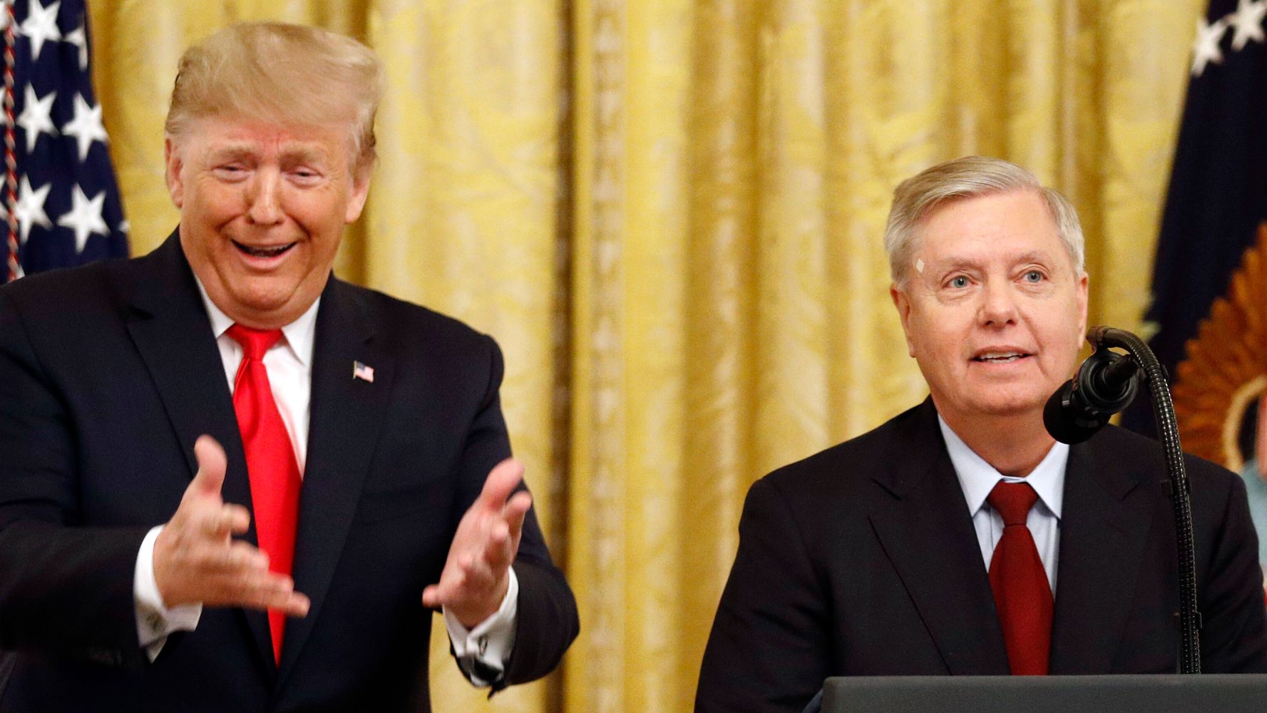 'Dancing Monkey' Lindsey Graham Performs For Trump In 'Extraordinary' New Audio