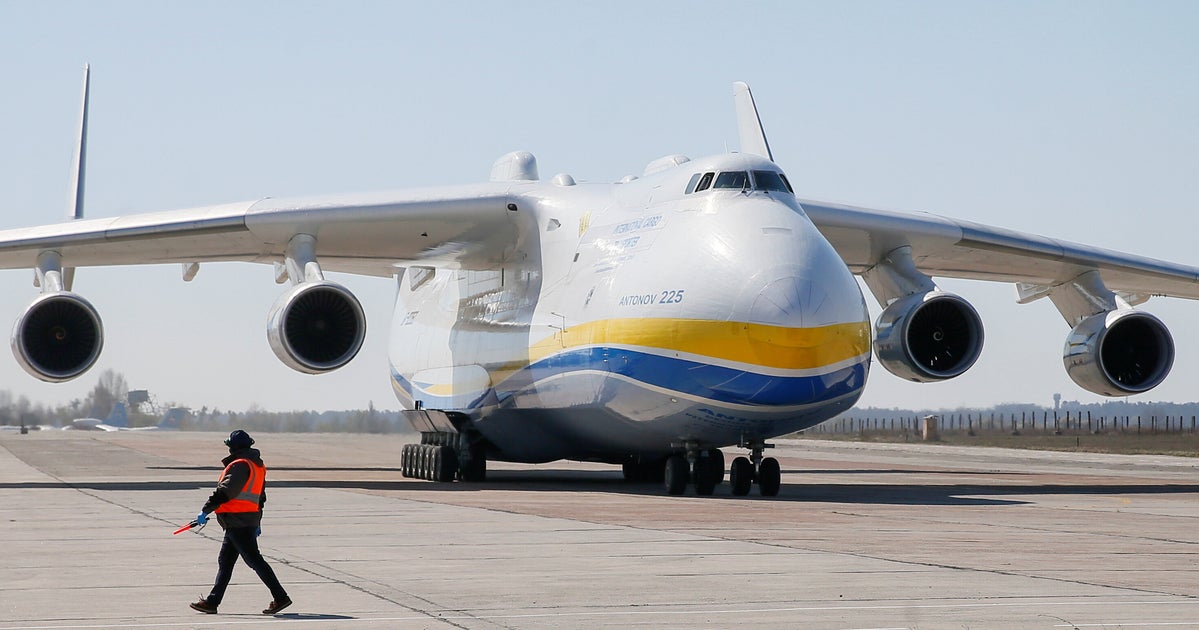 BWN004 Antonov Airlines 安-225 梦想式运输机CCCP-82060 Blue