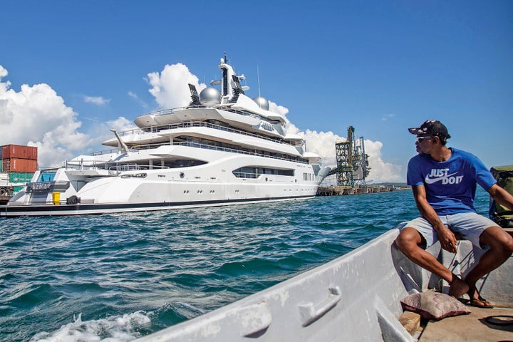 U.S. officials said the 348-foot ship was owned by Suleiman Kerimov.