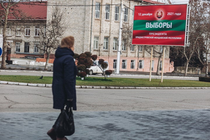 Imagen de archivo de Tiráspol, en Transnistria.