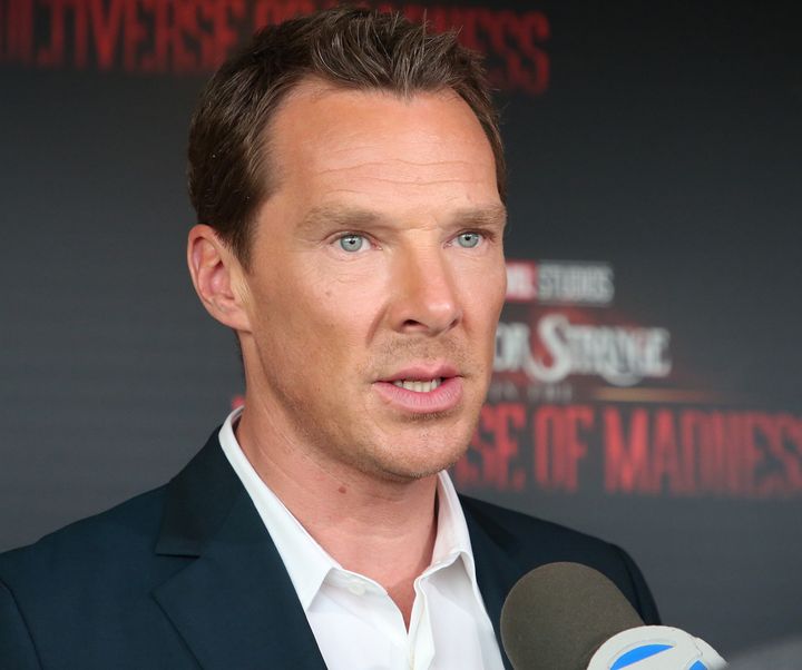 Benedict Cumberbatch attends Marvel's "Doctor Strange In The Multiverse Of Madness" New York Screening on May 5.