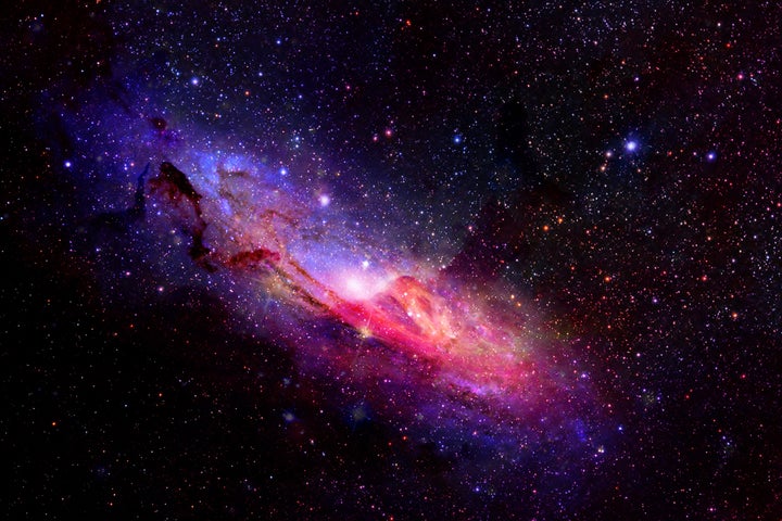 Imagen de archivo de una galaxia.