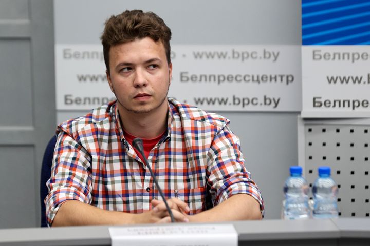 Raman Pratasevich was the editor of Nexta, a popular channel on the Telegram messaging app that was a key factor in organizing protests in Belarus after President Alexander Lukashenko won a disputed sixth term in August 2020.