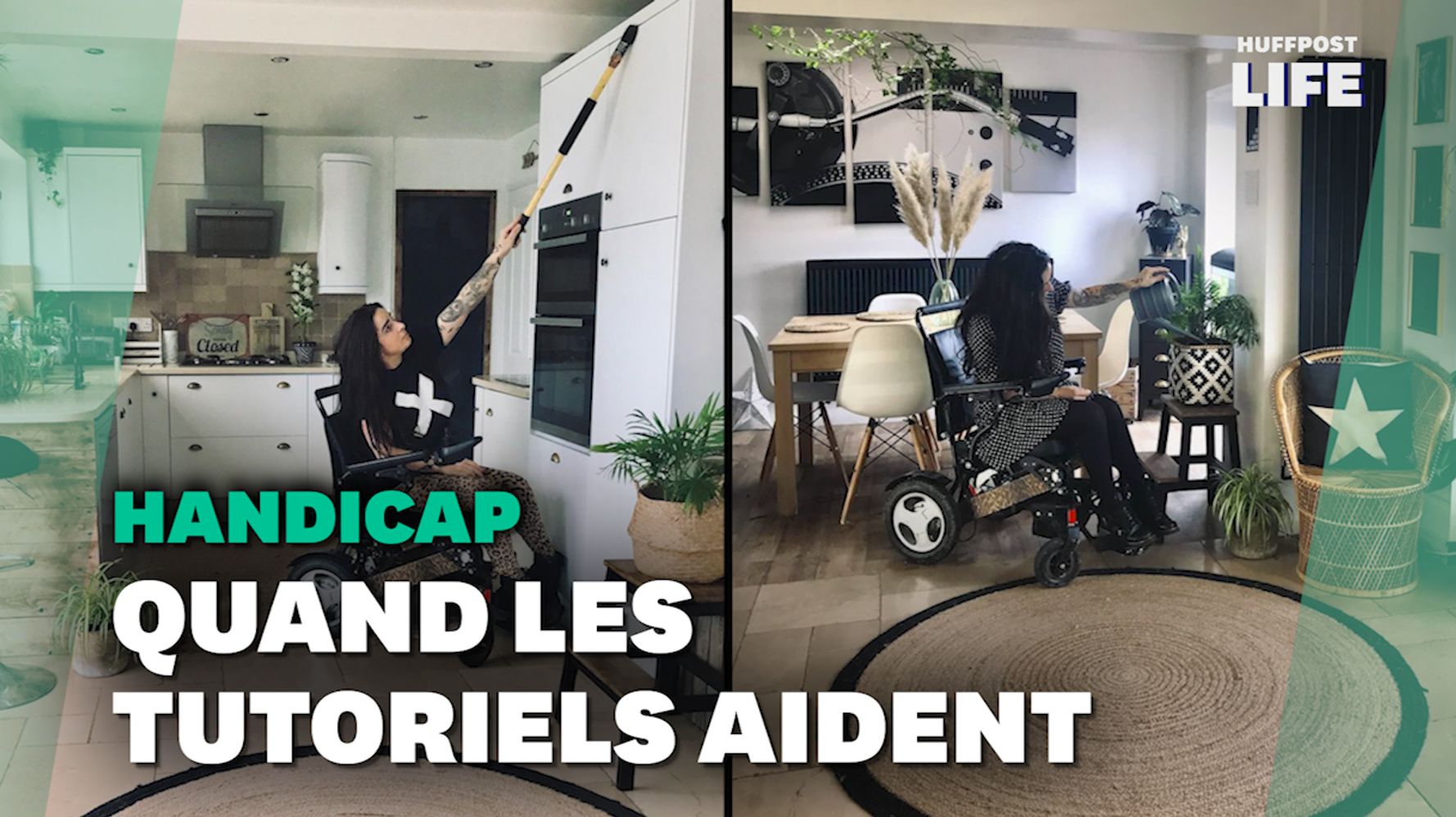 En situation de handicap, elle rend sa maison accessible grâce des tutoriels  de bricolage | Le Huffington Post LIFE