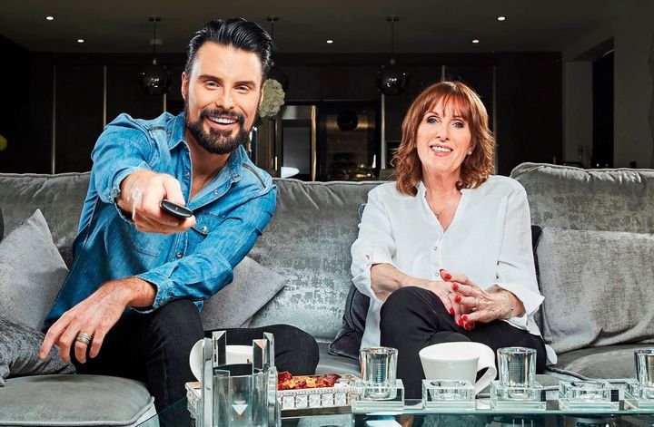 Rylan and mum Linda on Gogglebox