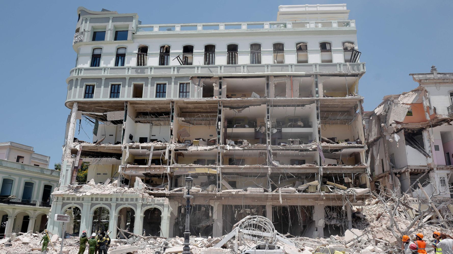 Une puissante explosion dans un hôtel de luxe à La Havane fait au moins 8 morts et 40 blessés