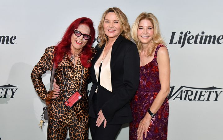 From left: Patricia Field, Kim Cattrall and Candace Bushnell. 