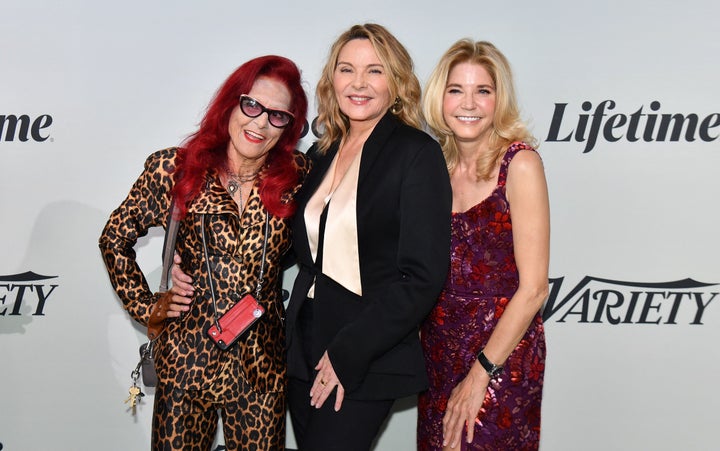 Kim Cattrall Has A 'Sex And The City' Reunion, But It'S Not What You Think From Left: Patricia Field, Kim Cattrall And Candace Bushnell.