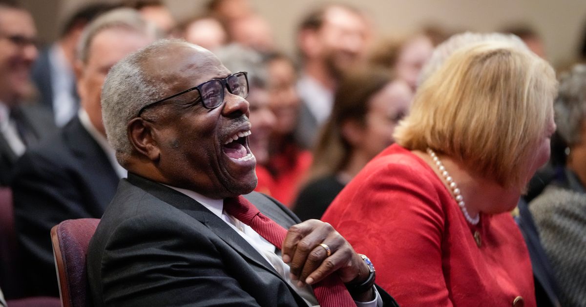 Suspicious Clarence Thomas Complains He's 'Looking Over' His Shoulder Since Leak