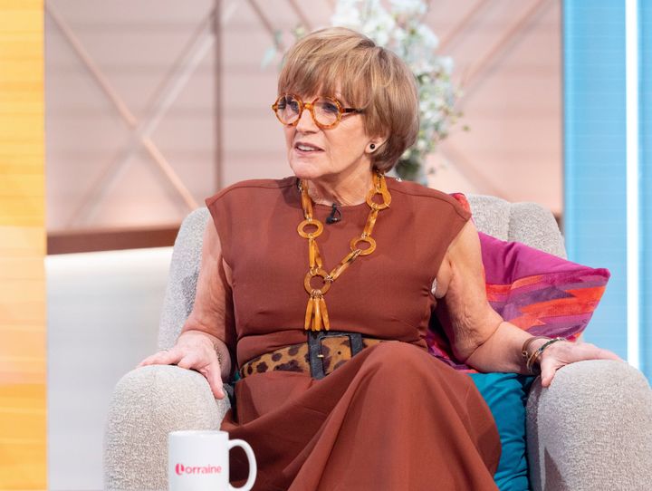 Anne Robinson during an appearance on Lorraine last year
