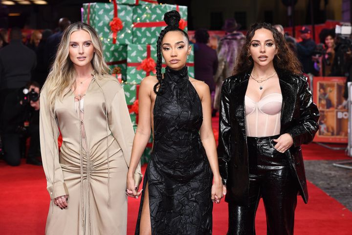 Little Mix at the premiere of Leigh-Anne Pinnock's film Boxing Day last year