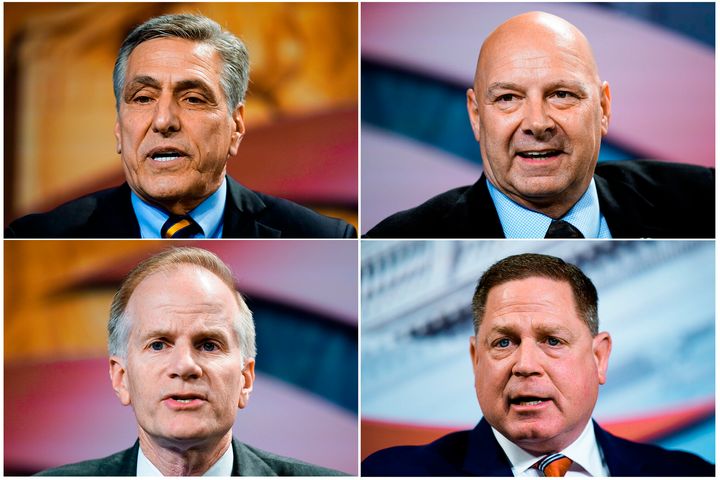 All 4  starring  Republicans successful  Pennsylvania's governor's contention    -- Lou Barletta, Doug Mastriano, Bill McSwain and David White -- person  vowed to prohibition  termination  if fixed  the chance.