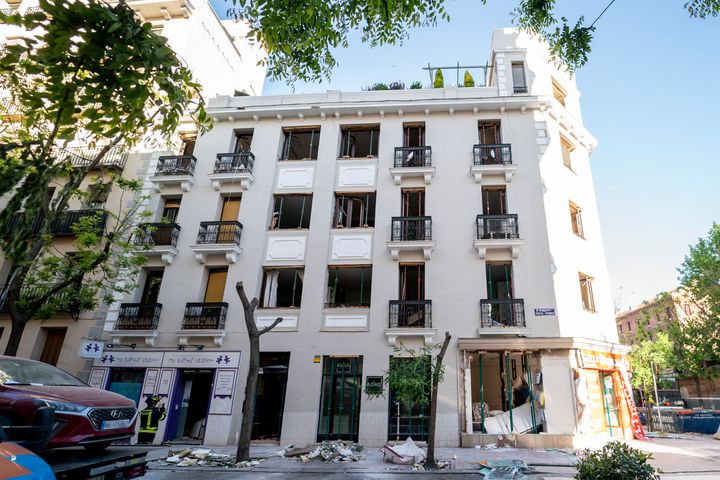 El edificio del número 35 de la calle General Pardiñas, en Madrid.