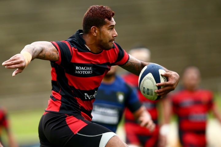Kelly Meafua, en un partido en 2014.