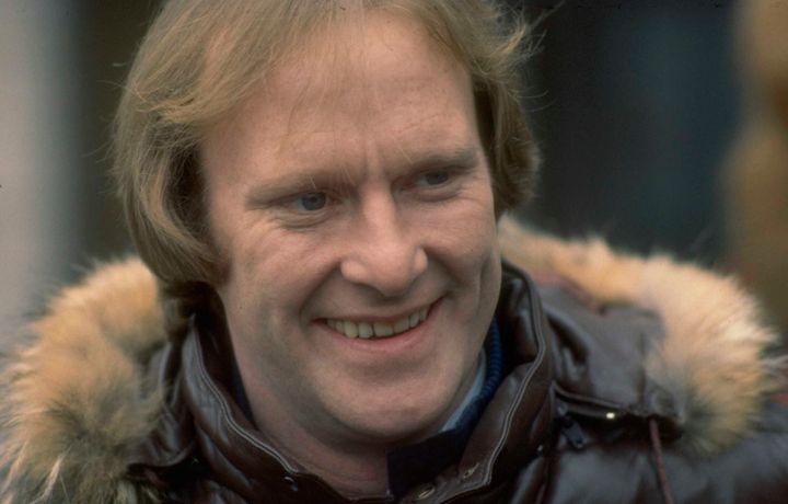Dennis Waterman photographed in character as Terry McCann on the set of Minder, circa 1989. (Photo by TV Times via Getty Images)