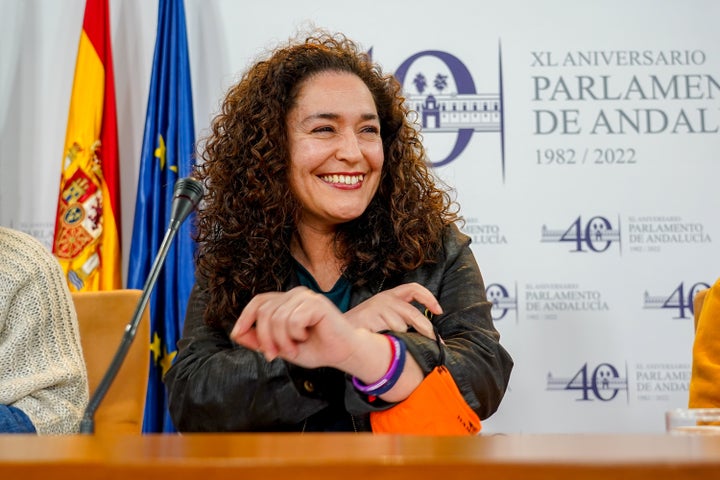 La candidata de la coalición de izquierdas andaluza, Inma Nieto, en una foto de archivo.