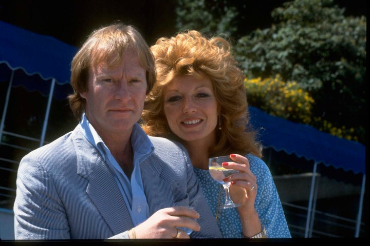 Dennis and Rula Lenska, circa 1985. (Photo by TV Times via Getty Images)