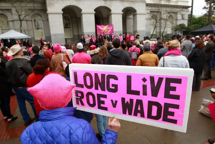 The new poll showed that 64% of those surveyed wanted to keep Roe v. Wade intact while 36% wanted to overturn it. 