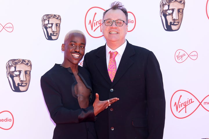 Ncuti and Russell T Davies attended the 2022 Bafta TV Awards together.