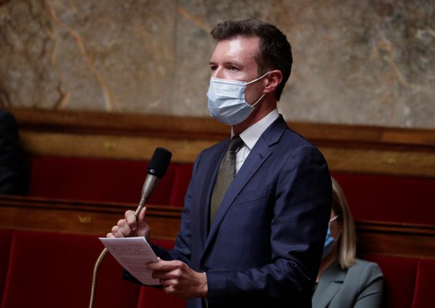 Stéphane Vojetta, député LREM des Français de l'étranger, photographié à l'Assemblée au mois