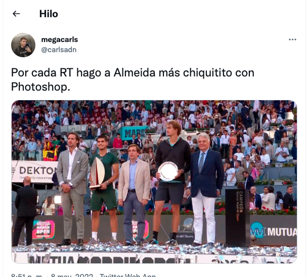 El tuit viral sobre Martínez-Almeida.