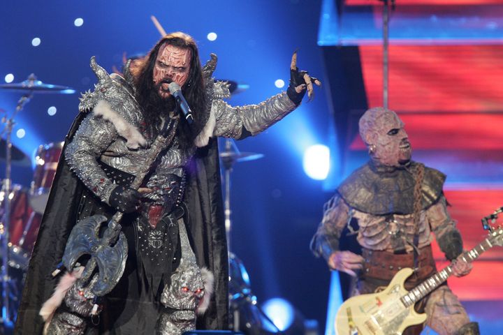 Rock group Lordi won Eurovision in 2006 for Finland