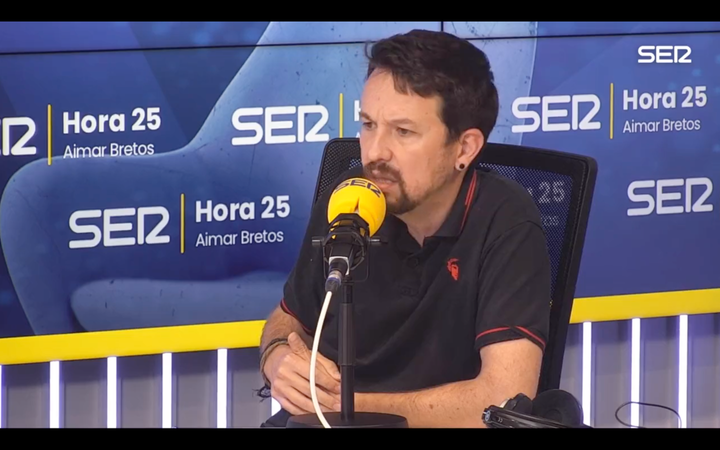 Pablo Iglesias en la SER.