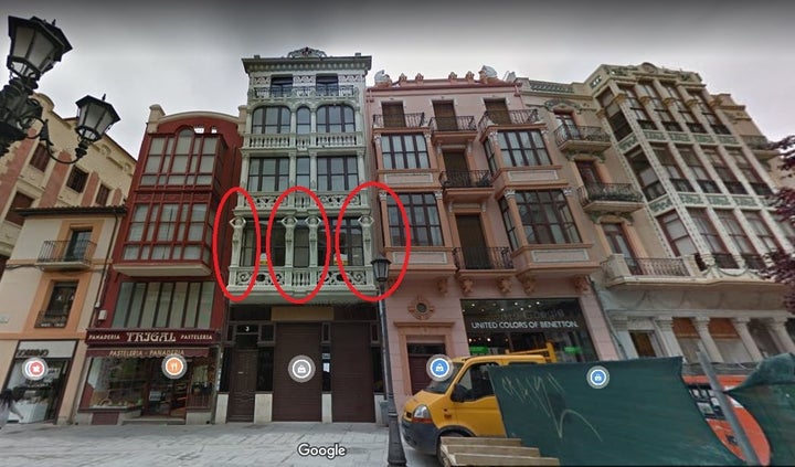 El edificio de la Plaza de Sagasta de Zamora.